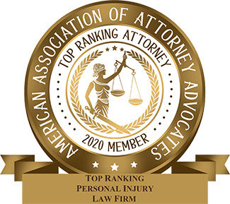 American Association of Attorney Advocates 2020 Top Ranking Attorney